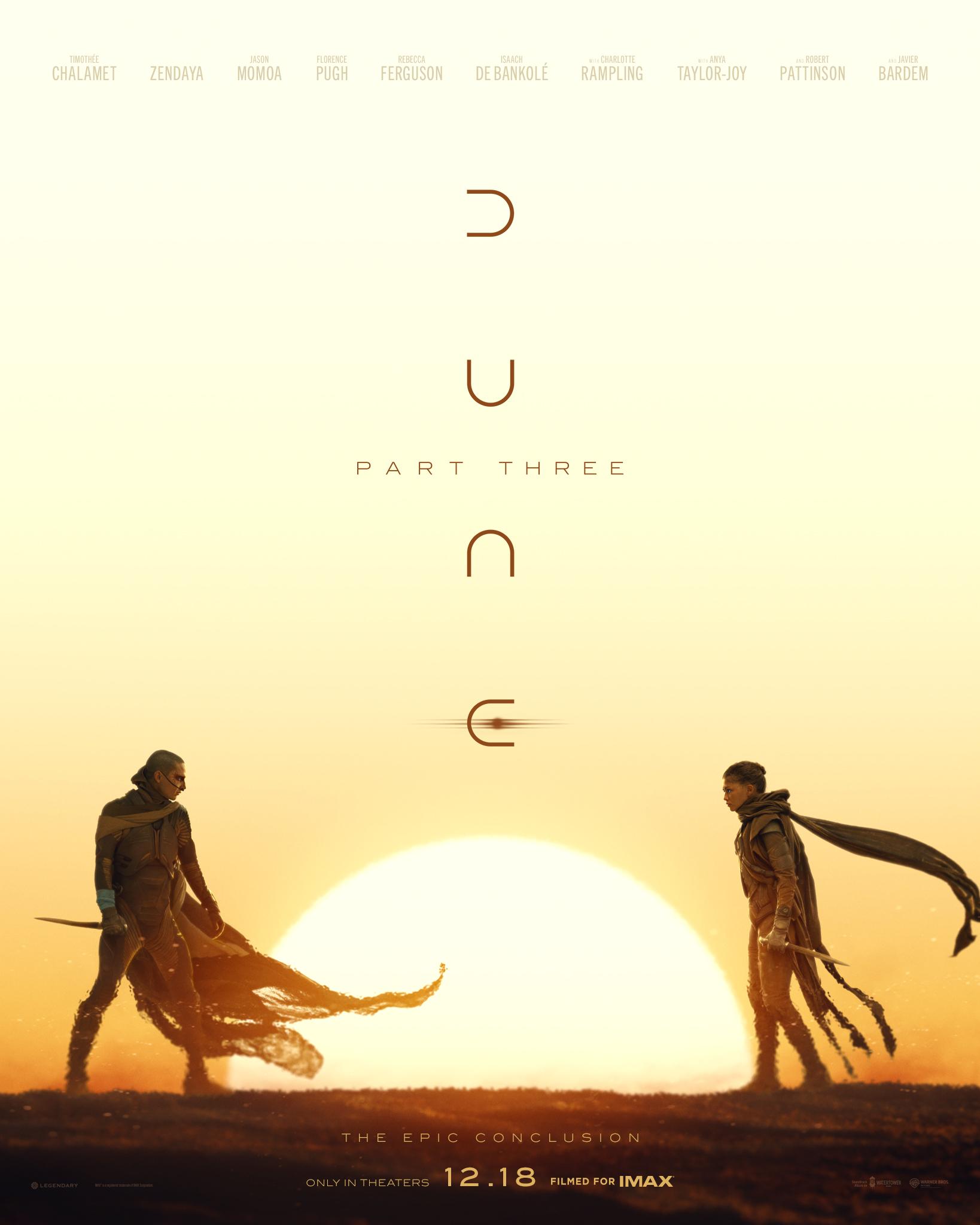 Dune: Part Three poster